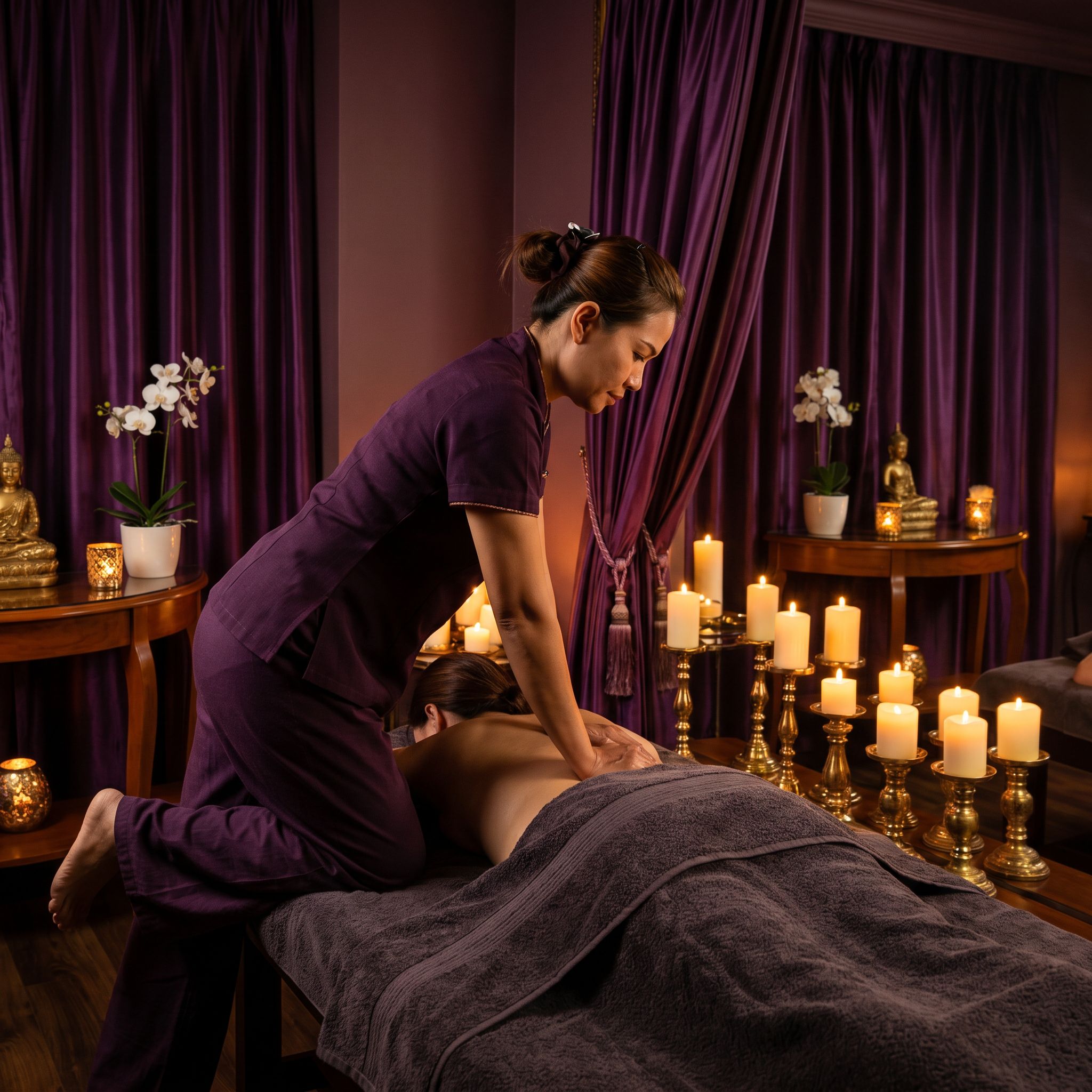 Thai Massage Behandlung Prakun Hamburg